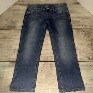 Vintage Y2K YMI Jeans Capri Length Juniors Size‎ 9 EUC